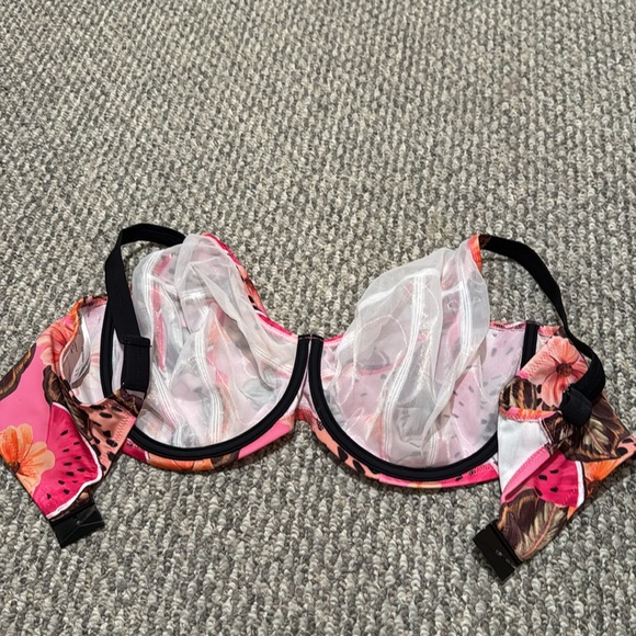 Elomi cabana nights swim bra top Plunge Underwire Bikini Top - Picture 5 of 7